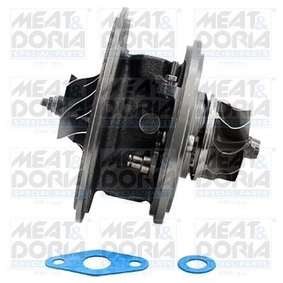 Core assembly, turbocharger